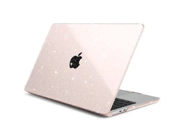 Alt view image 2 of 5 - Batianda Compatible with M4 Chip MacBook Air 13 inch Case 2025 2024 2022 Model A3240 A3113 M3 A2681 M2 Crystal Clear Bling Plastic Protective Hard Shell Case Soft TPU Keyboard Cover, Starlight