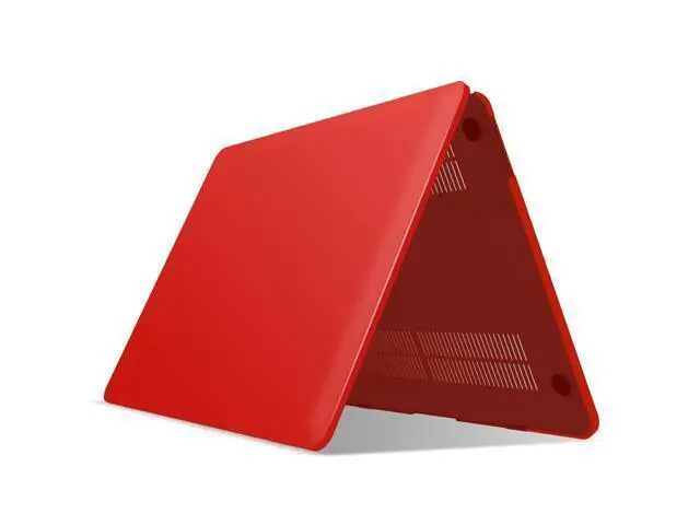 Alt view image 5 of 5 - IBENZER Compatible with 2025 2024 M2 MacBook Pro 13 Inch Case 2025-2016 M1 A2338 A2289 A2251 A2159 A1989 A1706 A1708, Hard Shell Case&Keyboard Cover&Type C for Mac Pro 13, Red,T13RD+1TC