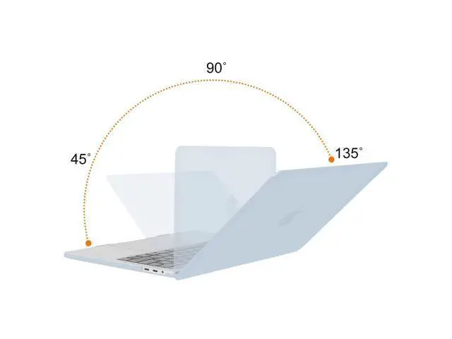 Alt view image 4 of 5 - MOSISO Compatible with MacBook Pro 13 inch Case M2 2025, 2024, 2023, 2022-2016 A2338 M1 A2251 A2289 A2159 A1989 A1708 A1706, Plastic Hard Shell&Keyboard Cover&Screen Film&Storage Bag, Baby Blue