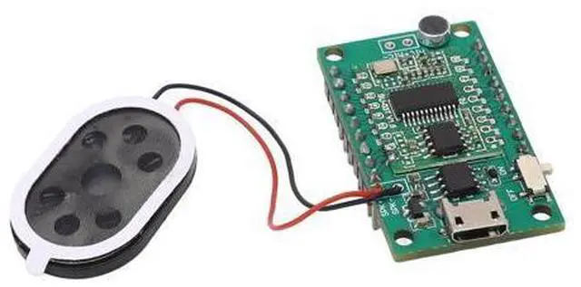 Main image of PenRux AI Intelligent Voice Recognition Module, Offline Speak Control Development Board with Micro USB Interface, USB Sound Card for Various Peripherals, Relays, LED Lights, PWM Dimming