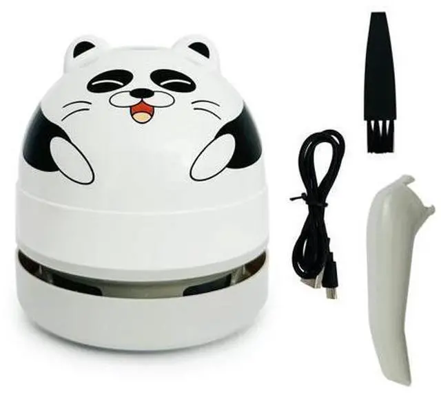 Main image of allydrew Mini Portable USB Desktop Vacuum, Panda