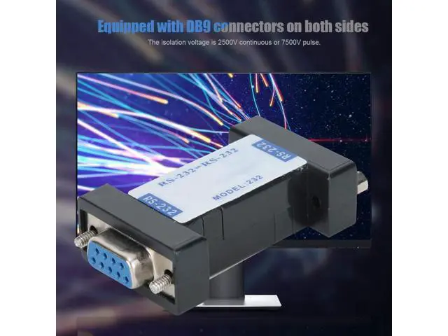 Alt view image 2 of 5 - Rs232 Optokoppler,Rs232 Opto Isolated Isolator,Rs232 Opto Isolated,Serial Opto Isolator Protectors Rs232 to 232 Interface Converter Photo Electric Isolator Optical Isolation