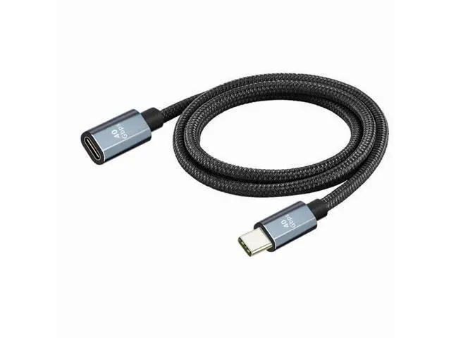 Alt view image 4 of 5 - CY Cable USB4 Extension Cable Male to Female 40Gbps USB4.0 with 100W Charging and 8K@60Hz Compatible with iPhone 15 Laptop Thunderbolt3/4 (80cm)