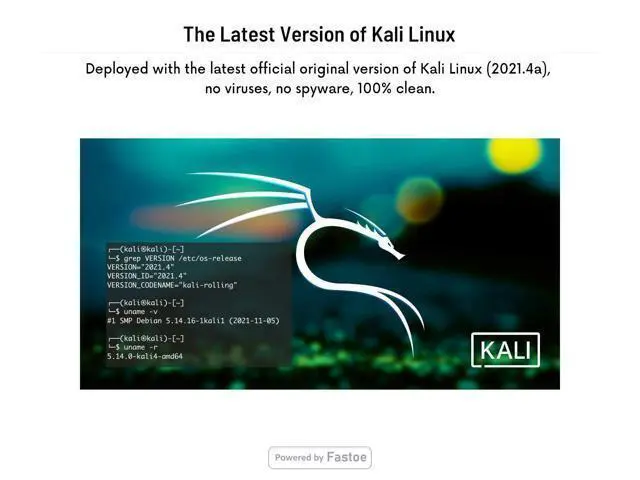 Alt view image 5 of 5 - Kali Linux 64-bit Bootable Live USB Flash Drive