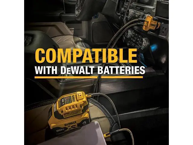 Alt view image 5 of 5 - DEWALT Heavy Duty 100W USB C Cable, Jobsite 100 Watt USB C Cable, High Speed Type-C to Type-C, Fast Charge PD USBC Fast Charging Cord for iPhone 17/16/15 Plus Pro Max MacBook iPad Samsung Galaxy, 4 ft