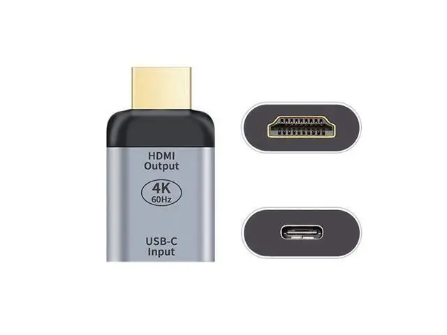 Alt view image 4 of 5 - chenyang CY USB C to HDMI Converter USB 3.1 Type C Female Source to HDMI Sink HDTV Adapter 4K 60hz 1080P with 10Gbps 100W PD Fast Charge 5A Cable for Tablet Phone Laptop