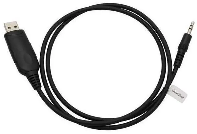 Main image of GoodQbuy USB Programming Cable for Icom Radios IC-2730 IC-2730A IC-F3 IC-F3S IC-F3GS IC-F3GT IC-F4 IC-F4S IC-F21 IC-F26 1-pin
