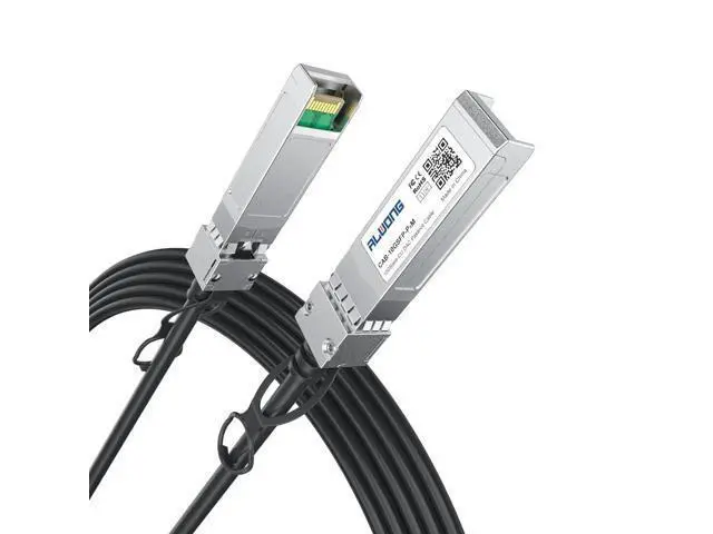 Alt view image 2 of 5 - 2-Pack 0.5m/1.64ft 10G Direct Attach Copper Cable, SFP+ Passive Twinax DAC Cable for Cisco SFP-H10GB-CU50CM, Ubiquiti, Arista, D-Link, Intel, Meraki, Mikrotik, Netgear etc.