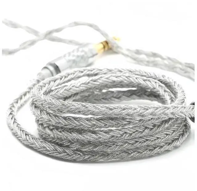 Main image of ivipQ 24-core IEM Cable Upgrade Cable MMCX/QDC/0.78 2pin to 4.4mm/3.5mm (Gray, 4.4mm-2PIN)