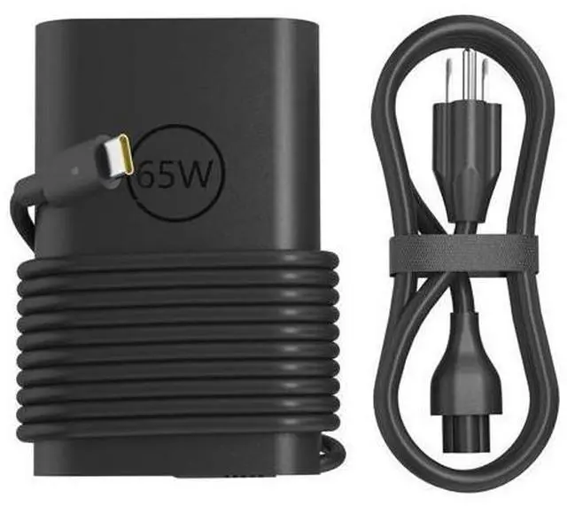 Main image of 65W 45W USB C AC Charger Fit for Dell Latitude 5420 5520 5530 3550 7450 5430 5540 5330 5340 5500 5531 5580 5240 3420 5550 E5440 E5430 E7450 inspiron 16 HA65NM190 HA65NM170 Power Laptop Adapter Cord