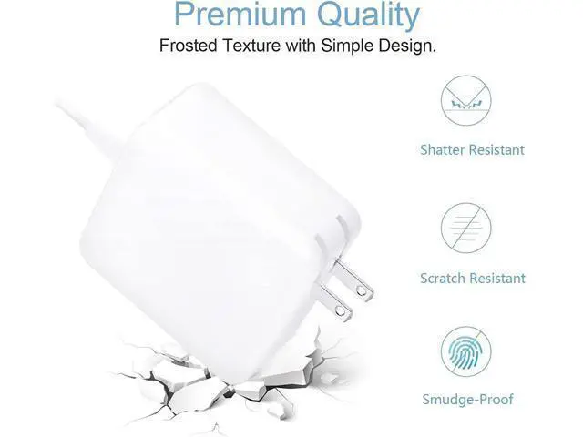 Alt view image 3 of 5 - Mac Book Pro Charger,85W L-Tip Replacement AC Power Adapter, Compatible with Adapter for Mac Book Pro 15-Inch and 17-inch (Before mid 2012 Models)