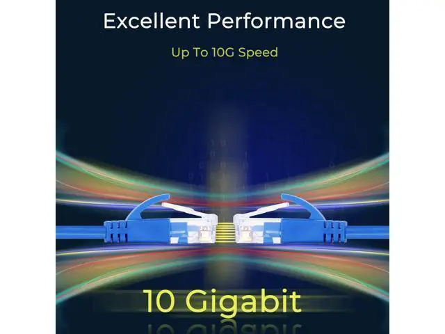 Alt view image 5 of 5 - Rapink Patch Cables Cat6a 0.5ft (24 Pack) Slim, Cat6a Ethernet Patch Cable 10G Support, Snagless Cat 6 Patch Cable for Patch Panel to Switch, Flexiable Cat 6a Ethernet Cable with Gold Plated