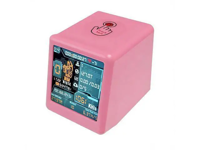 Alt view image 2 of 5 - Heltec Bitcoin Miner - One Shot Solo Lottery Miner with 1060 KH/s, 2000% Win Boost, 1.54 Smart Display, WiFi/BLE, USB Plug & Play Crypto Miner Machine (NM-TV 154)