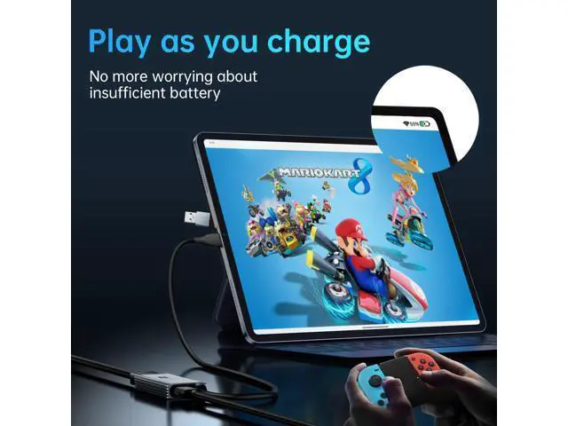 Alt view image 3 of 5 - XIIXMASK USB 3.0 Video Capture Card with 100W PD - HDMI to USB/USB-C Capture Card 1440P 30fps & 1080P 60fps Video Capture Device for Streaming, Game Recording, Compatible for Quest 3, Switch, PS4/PS5