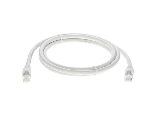 Alt view image 5 of 5 - InstallerParts Ethernet Cable CAT6A Cable UTP Booted 20 FT - White - Professional Series - 10Gigabit/Sec Network/High Speed Internet Cable, 550MHZ