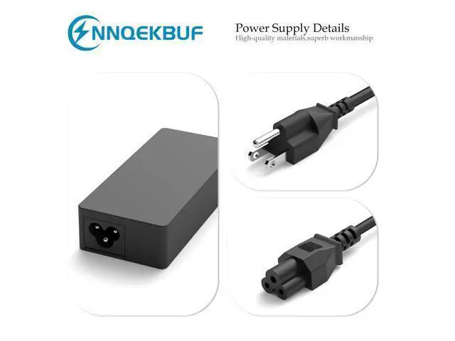 Alt view image 3 of 5 - NNQEKBUF Laptop Charger 65W USB C Power Adapter Compatible with Dell Chromebook 3100 3300 3380 3400 3500 5190 5300 5400 7200 Latitude 5420 5520 5320 7410 7310 2-in-1 P28T P29T P30T Laptop Type C