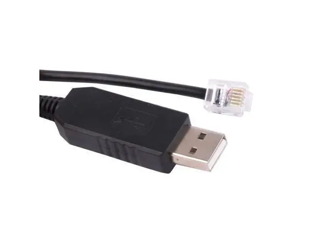 Alt view image 4 of 5 - USB to RJ11 6P4C 6P6C Cable for Skywatcher EQ6 EQ5 HEQ5 EQMOD ASCOM PC to Connect The Synscan Hand Controller Upgrade (6)