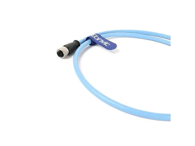 Alt view image 5 of 5 - Eonvic Cognex Industrial Camera M12 Ethernet X Code 8 Pin Female to RJ45 Cat6 High Flex Shielded Waterproof Cable for PLCs Servo Motors Profinet EtherCAT 1M