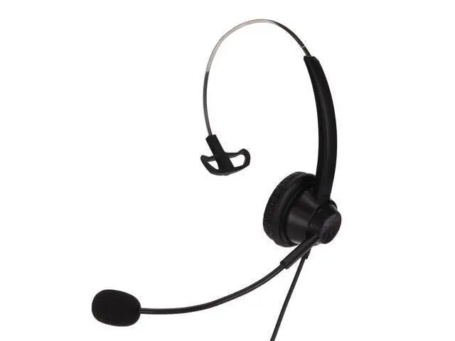 Alt view image 3 of 5 - Sanpyl H360D USB Business Headset, Single Ear Noise Reduction Headphone with Mic Mircrophone, for Telephone Office PC VOIP Call Center Online Course Conference