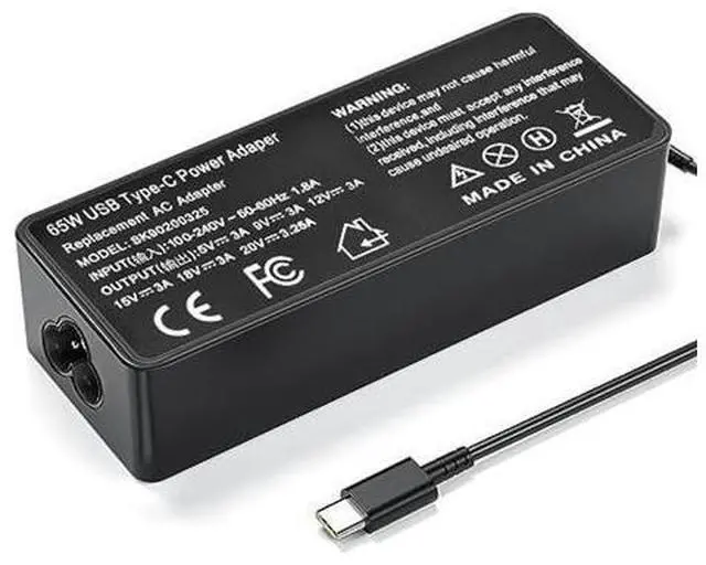 Main image of Jeestam 65W USB-C Charger Compatible for HP OmniBook AI PC - Compatible for HP OmniBook 7 5 X Flip 16" 14" 17.3 inch, EliteBook X Flip Ultra G1i 14 inch Next Gen AI PC Laptop Type C Power Adapter