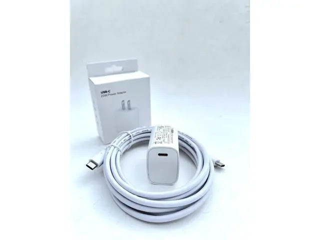 Alt view image 2 of 5 - OMNIHIL Wall Charger+USB-C to USB-C Cable Compatible with Sony WF-C500 Headphones