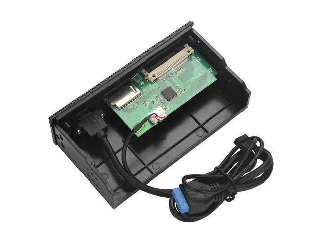 Alt view image 3 of 5 - Front Panel USB 3.0 6 Port, PC Internal Reader with USB 3.0 Port, M2//MS/XD/CF/TF Reader for 5.25" Computer Case Front Bay