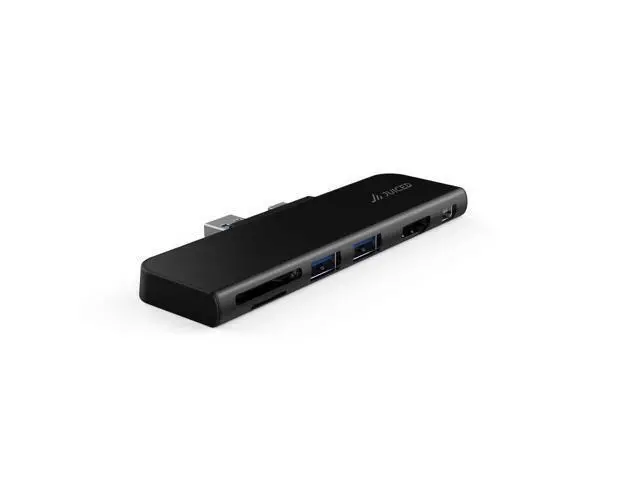 Alt view image 2 of 5 - Juiced Systems Optix Surface Pro 6 Adapter - 2X USB 3.0 ^^ HDMI ^^ Mini DP ^^ SD ^^ Micro SD - Designed for Surface Pro 6 ^^ 5 ^^ 4