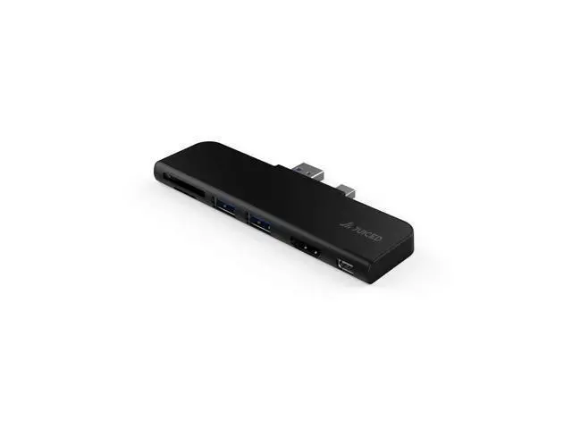 Alt view image 5 of 5 - Juiced Systems Optix Surface Pro 6 Adapter - 2X USB 3.0 ^^ HDMI ^^ Mini DP ^^ SD ^^ Micro SD - Designed for Surface Pro 6 ^^ 5 ^^ 4