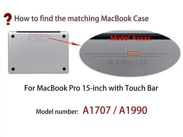 Alt view image 2 of 5 - UESWILL Matte Hard Case Compatible with MacBook Pro 15 inch with Touch Bar & USB-C 2016 2017 2018 2019 Release Model A1990 A1707, US Flag