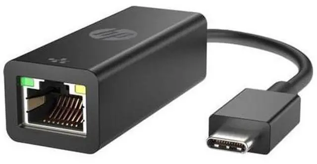 Main image of HP Ethernet Adapter - USB Type C - 128 MB/s Data Transfer Rate - 1 - Twisted Pair - 1000Base-T - TAA Compliant