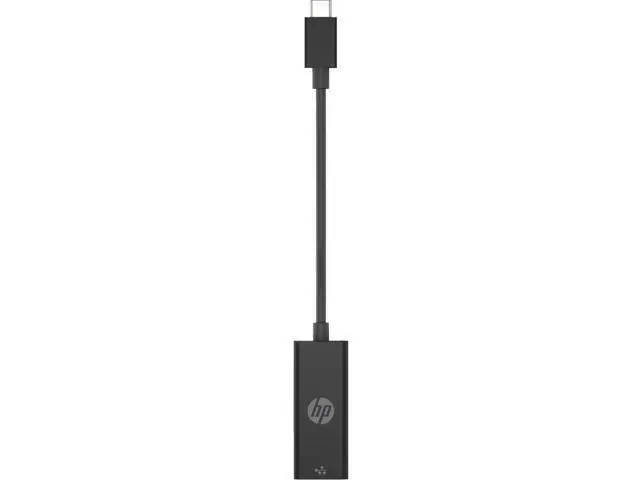 Alt view image 4 of 5 - HP Ethernet Adapter - USB Type C - 128 MB/s Data Transfer Rate - 1 - Twisted Pair - 1000Base-T - TAA Compliant