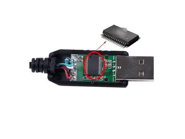 Alt view image 2 of 5 - 6Pin FT232RL FT232 Module Compatible with A-r-d-u-i-n-o USB to T-T-L U-A-R-T Serial Wire Adapter RS232 Download Cable Module (Size : 6FT, Color : 5V VCC-5V-TTL Level)