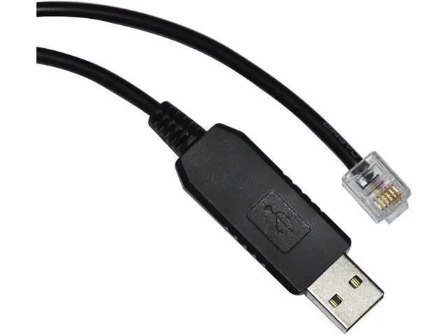 Alt view image 5 of 5 - FENG GUO FT232RL USB to RJ11 RJ12 Adapter RS232/RS485 Converter Serial Communication Cable Compatible with The N/OR/D Drive/Frequency Inverter to PC(8M,RS485 Signal)