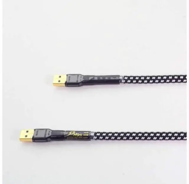 Main image of HiFi MPS HD-770 HiFi 99.9997% OCC 24K 10u Gold Plated Plug USB2.0 3.0 Connector Audio Cable DAC PC Audio Data Cable (A3.0 to B2.0, 1.5m)