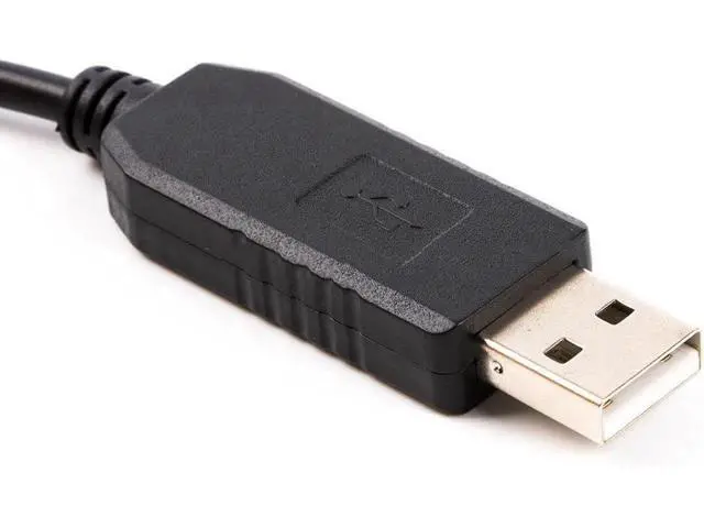 Alt view image 3 of 5 - EVURU USB RS232 Serial to DB9 Female Adapter Converter Null Modem Or Terminal Device Cable Support Win7/8/10/xp/android/M Etc (Size : 6ft, Color : for Null Modem Pinot)