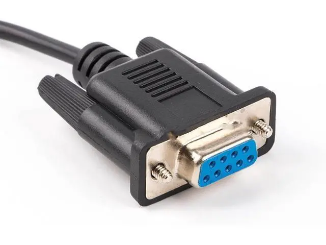 Alt view image 4 of 5 - EVURU USB RS232 Serial to DB9 Female Adapter Converter Null Modem Or Terminal Device Cable Support Win7/8/10/xp/android/M Etc (Size : 6ft, Color : for Null Modem Pinot)