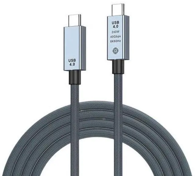 Main image of 4 40Gbps USB4 Cable USB Type C to C 240W Fast Cable(1.5m)