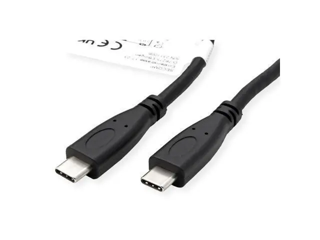 Alt view image 2 of 4 - Roline USB3.2Gen2 Cable, PD 20V5AType C-C, ST/ST, 1m