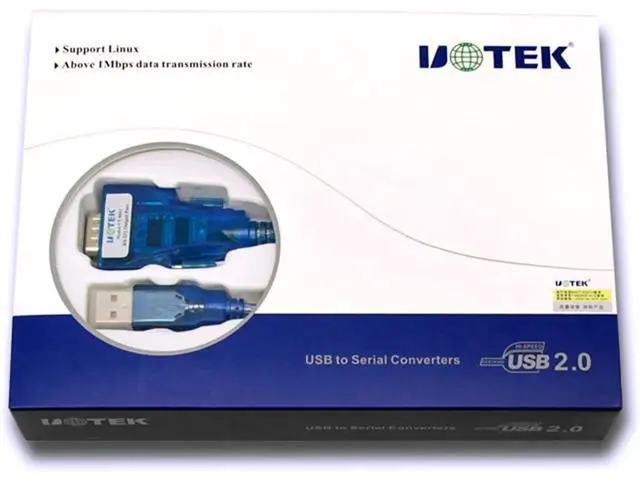 Alt view image 5 of 5 - UT-8801 USB to RS232 Interface Converter 9-pins Adapter FT232 Chipset Cable Win7 Win10 Linux(Screw Type,3 Meters)