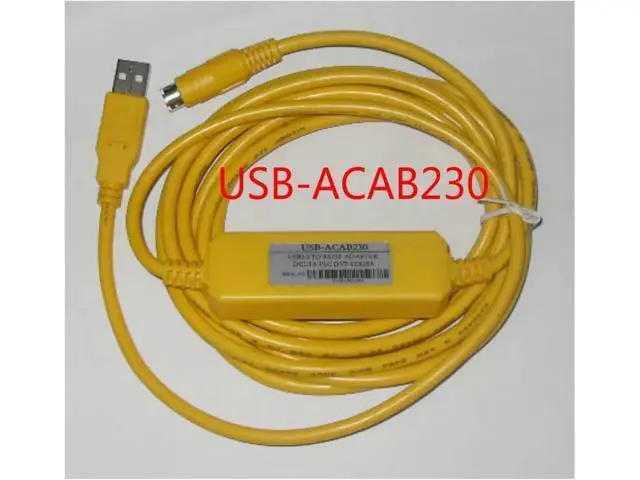 Alt view image 2 of 3 - PLC Programming Cable PLC Programming Cable Download Cable Programming Cable USB-ACAB230 USB-DVP USBACAB230