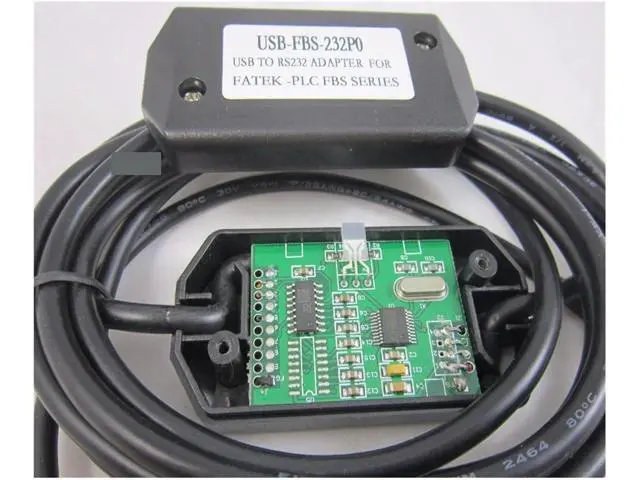 Alt view image 4 of 4 - PLC Programming Cable USB-FBS-232P0 Compatible Cable USB Interface to Connect PLC FBS Series USBFBS232P0 Programming Cable 2.5m