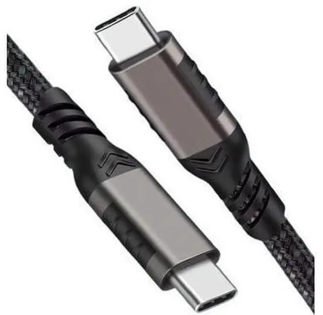 Alt view image 5 of 5 - USB C 3.2 Gen 2 Type C to USB C Cable 4K@60HZ 20Gbps VR Data Cable 5A 100W Fast Cord(0.2m,USB3.2 Braided)