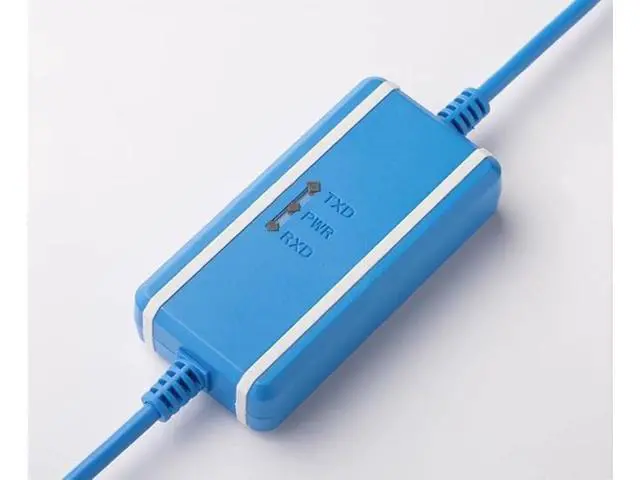 Alt view image 2 of 6 - 1 pc New Applicable USB-KV PLC Programming Cable KV Full Series Data Cable Download Cable Blue Isolated