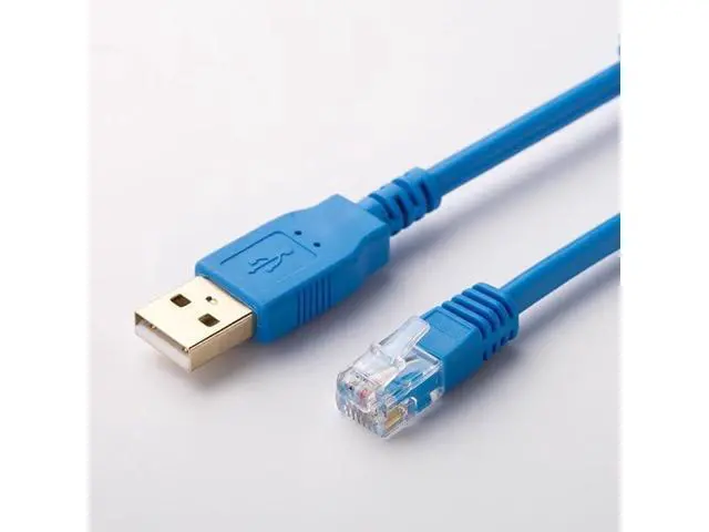 Alt view image 3 of 6 - 1 pc New Applicable USB-KV PLC Programming Cable KV Full Series Data Cable Download Cable Blue Isolated