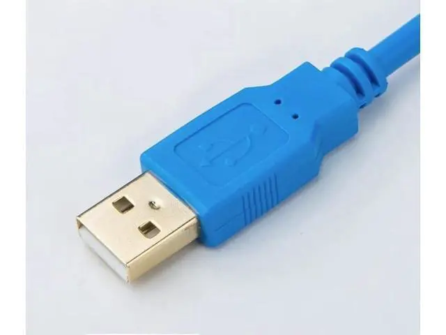 Alt view image 4 of 6 - 1 pc New Applicable USB-KV PLC Programming Cable KV Full Series Data Cable Download Cable Blue Isolated