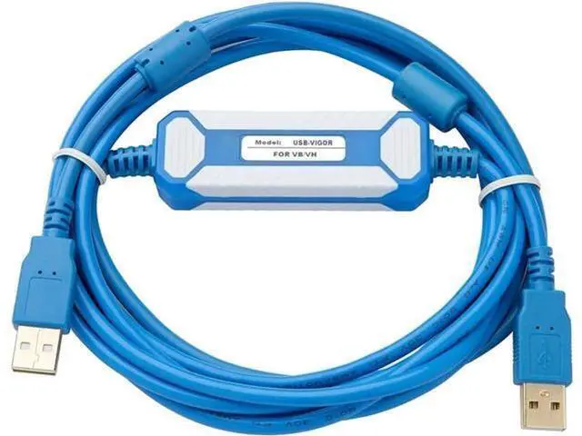 Main image of USB-Vigor Adapter Suitable Vigor VH VB M Series PLC Programming Cable USB to RS232 Download Cable VBUSB200 PC-Vigor