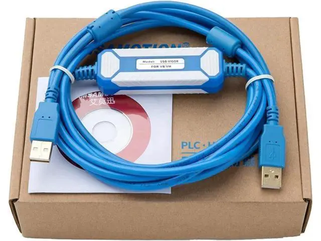 Alt view image 3 of 3 - USB-Vigor Adapter Suitable Vigor VH VB M Series PLC Programming Cable USB to RS232 Download Cable VBUSB200 PC-Vigor