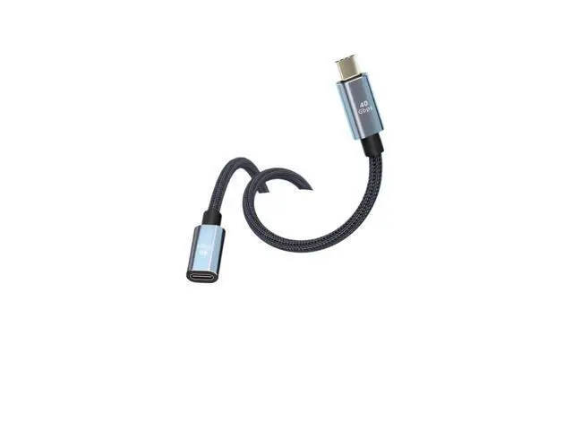Alt view image 4 of 6 - USB4 t2y>pe-c Extension Cable USB C Male to Female Extender 40Gbps Data Transfer 100W 5A Cord(0.5m)