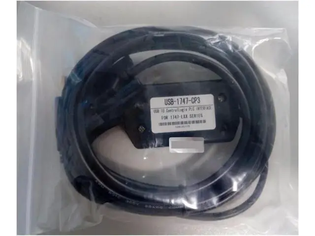 Alt view image 2 of 6 - PLC Programming Cable Compatible USB-1747-CP3 USB 1747 CP3 Programming Cable for A-B SLC 5/03,5/04,5/05 PLC USB1747CP3 2.5M