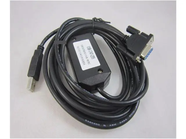 Alt view image 5 of 6 - PLC Programming Cable Compatible USB-1747-CP3 USB 1747 CP3 Programming Cable for A-B SLC 5/03,5/04,5/05 PLC USB1747CP3 2.5M
